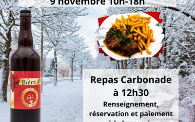 LANCEMENT DE LA BIÈRE D’HIVER 2024