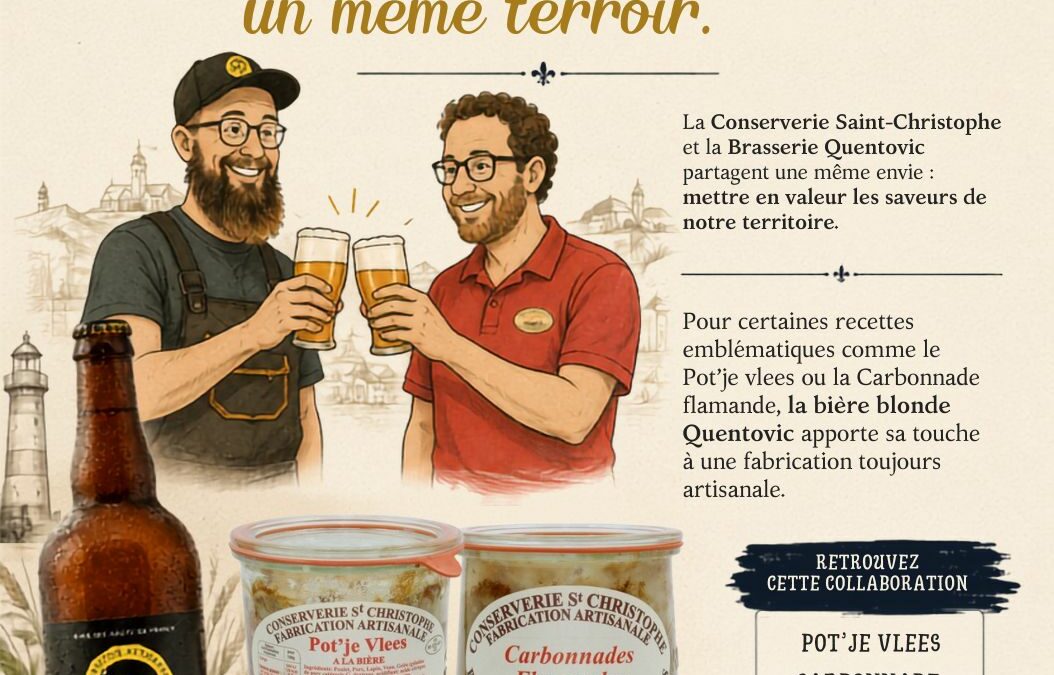 QUAND 2 ARTISANS LOCAUX PARTAGENT LE MÊME GOUT DES BONNES CHOSES